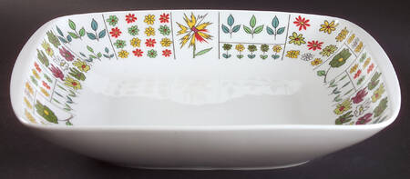 Piemonte 11" Square Vegetable Bowl