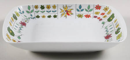 Piemonte 9" Square Vegetable Bowl