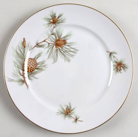 Pine Needles Salad Plate
