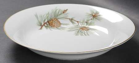 Pine Needles Coupe Soup Bowl