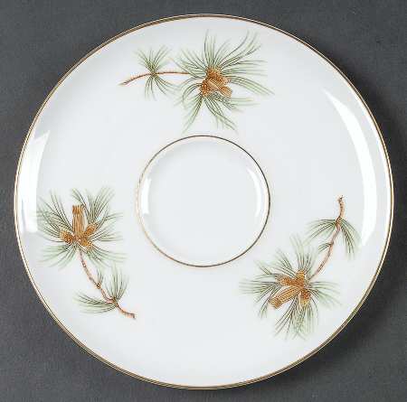 Pine Needles Saucer for Flat Cup