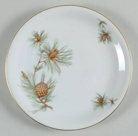 Pine Needles Salad Plate
