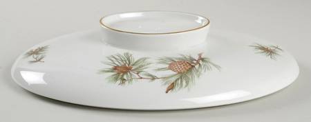Pine Needles Lid for Oval Vegetable