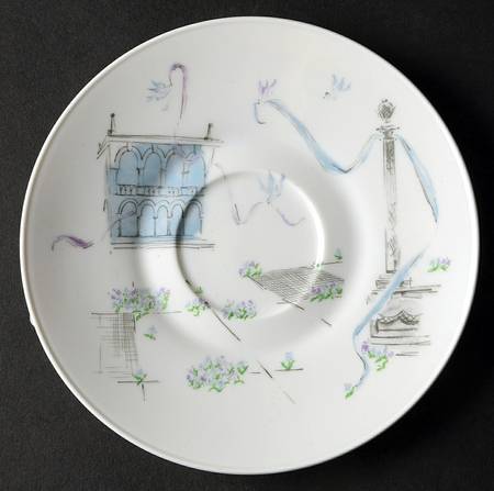 Plaza Saucer for Footed Cup