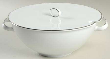 Platinum Band (Rhythm Shape) Round Covered Vegetable-Uses RV9 as Base+CVLRV9