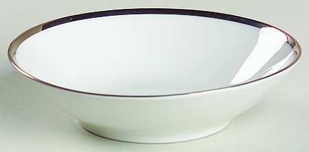 Platinum Band (Bettina Shape) Fruit/Dessert (Sauce) Bowl