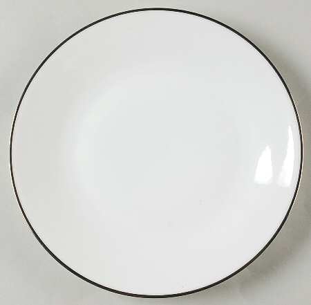 Platinum Band (Bettina Shape) Salad Plate
