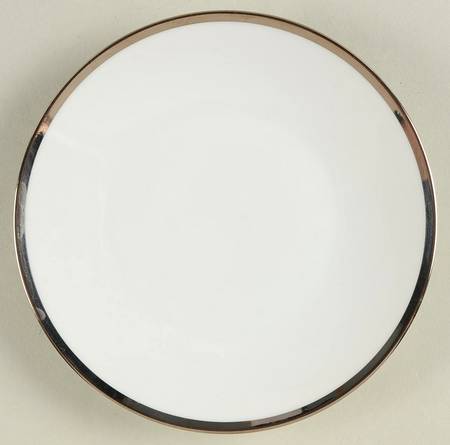 Platinum Band (Bettina Shape) Bread & Butter Plate