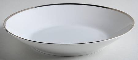 Platinum Band (Bettina Shape) Coupe Soup Bowl