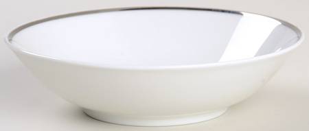 Platinum Band Linear Shape Fruit/Dessert (Sauce) Bowl