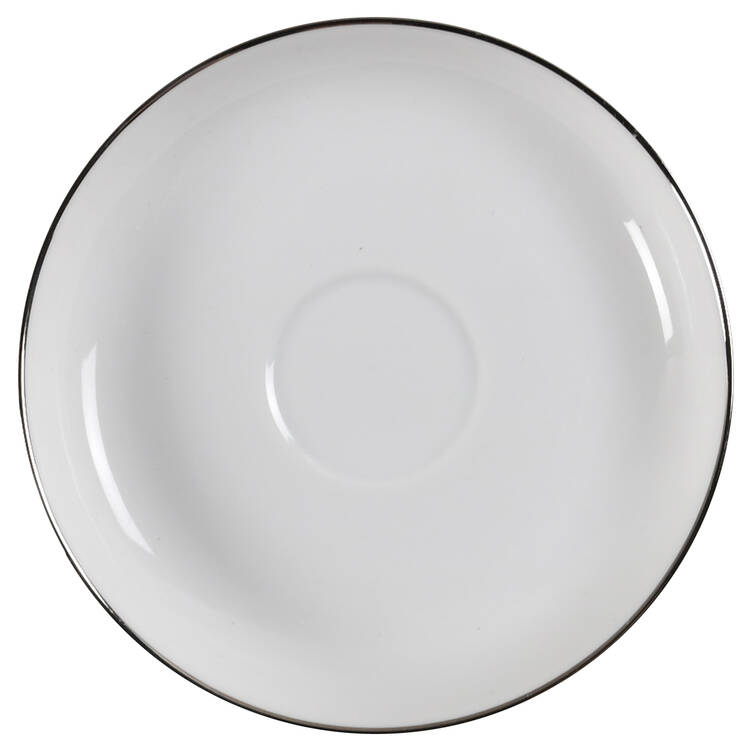Platinum Band (Lotus Shape) Saucer