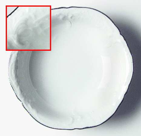 Platinum Band (Sanssouci, White) Open Candy Dish