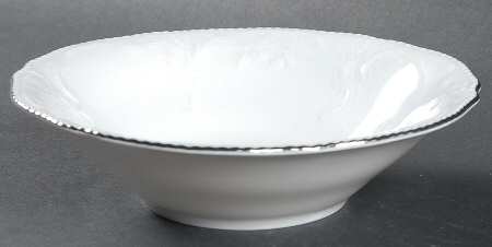 Platinum Band (Sanssouci, White) Coupe Cereal Bowl