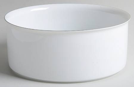 Platinum Band (Medallion Shape) 6" Round Vegetable Bowl