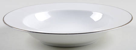 Platinum Band (Aida) Rim Soup Bowl