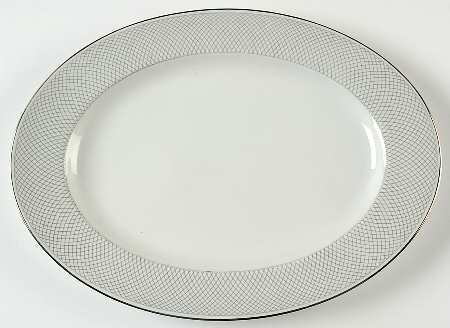 Platinum Grail 12" Oval Serving Platter