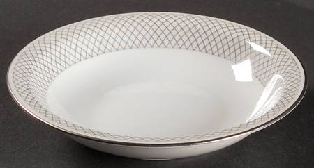 Platinum Grail Rim Fruit/Dessert (Sauce) Bowl