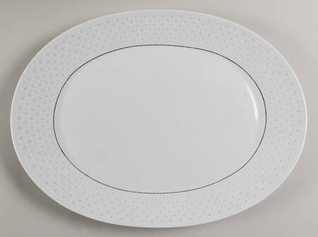 Platinum Jewel 15" Oval Serving Platter