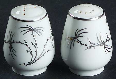 Platinum Palm Salt & Pepper Set