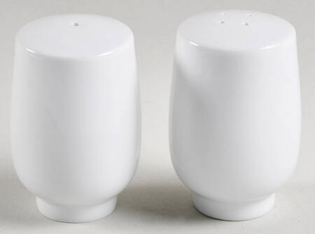 Plus White Salt & Pepper Set