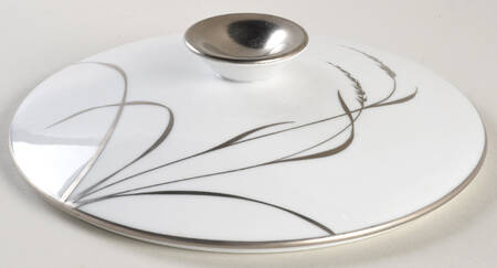 Platinum Wheat Lid for Round Vegetable