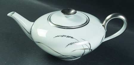 Platinum Wheat Teapot & Lid