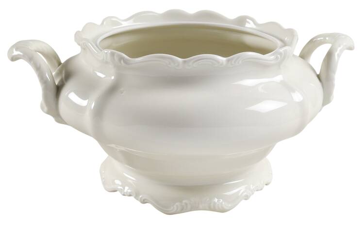 Pompadour Cream Tureen No Lid