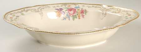 Pompadour (Sanssouci Shape) 11" Oval Vegetable Bowl