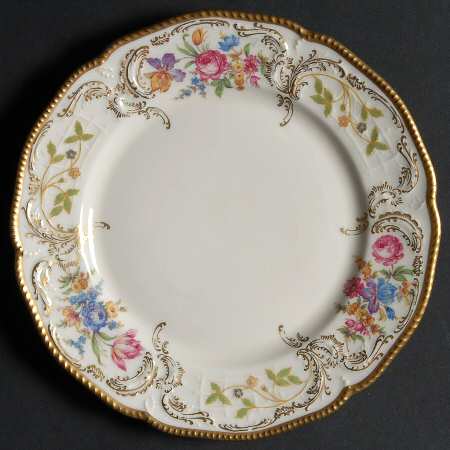 Pompadour (Sanssouci Shape) Bread & Butter Plate