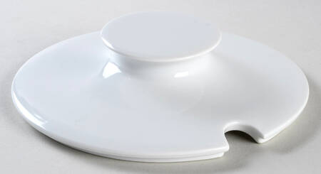 Polygon White Lid for Round Vegetable