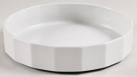 Polygon White 8" Quiche