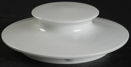 Polygon White Lid for Teapot
