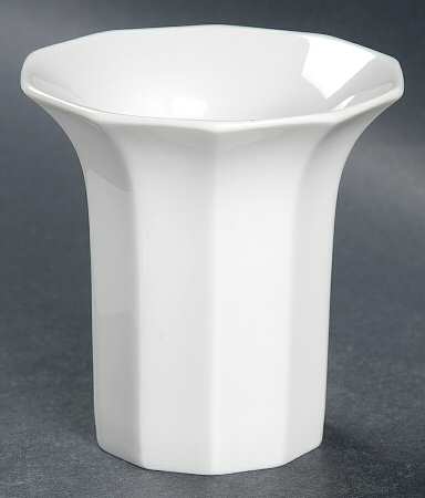 Polygon White 3" Vase