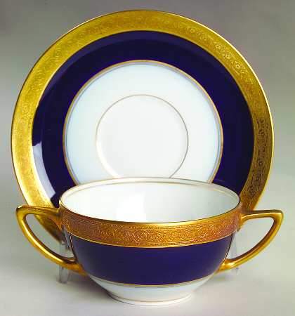 Prima Donna Flat Bouillon Cup & Saucer
