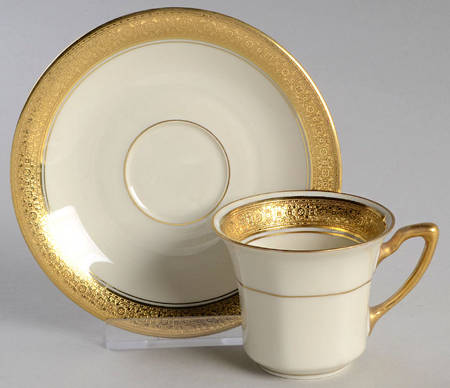 Premier Flat Demitasse Cup & Saucer Set