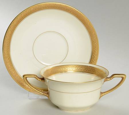 Premier Flat Bouillon Cup & Saucer