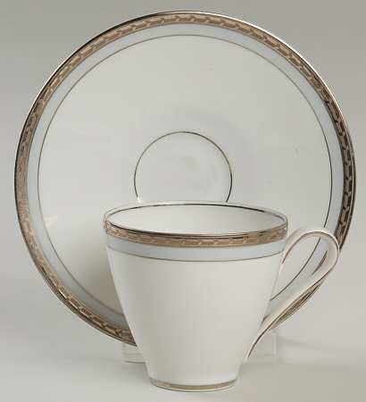 Princess Flat Demitasse Cup & Saucer Set