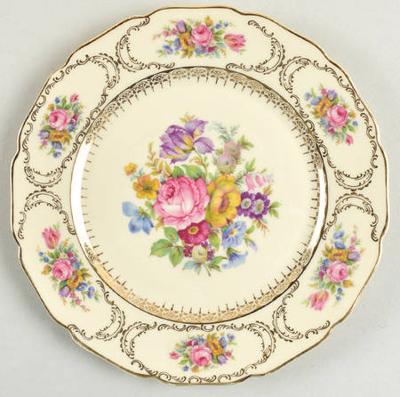 Queen's Bouquet Salad Plate