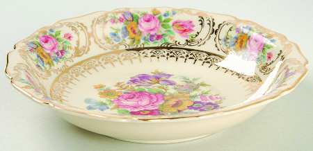 Queen's Bouquet Rim Fruit/Dessert (Sauce) Bowl