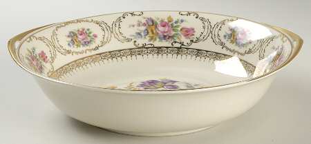 Queen's Bouquet 9" Round Vegetable Bowl by Rosenthal - Continental