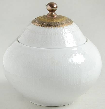 Quatre Couleurs Sugar Bowl & Lid