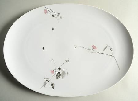Quince (Rhythm Shape) 16" Oval Serving Platter