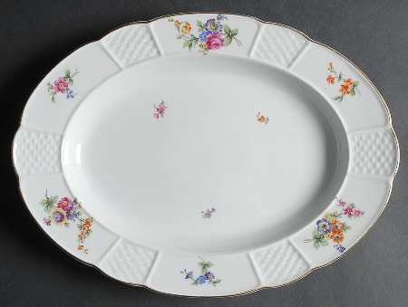 R138 12" Oval Serving Platter