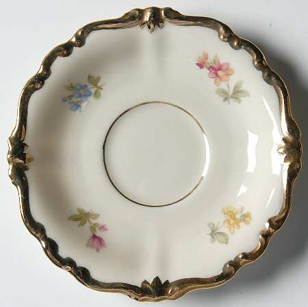 R14 (Pompadour Shape) Saucer for Demitasse Cup