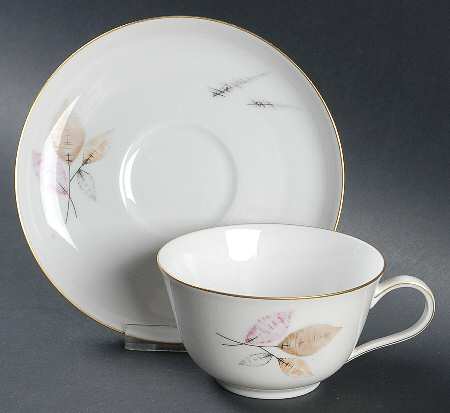 Florence Footed Cup & Saucer Set