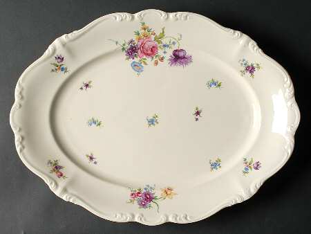 R207 14" Oval Serving Platter