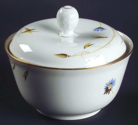 3635 (White, Winifred) Sugar Bowl & Lid
