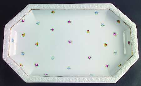 R233 17" Oval Serving Platter