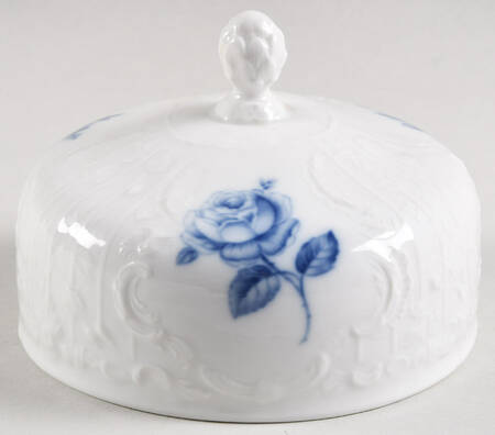 Sansoucci Blue Rose Lid for Round Butter