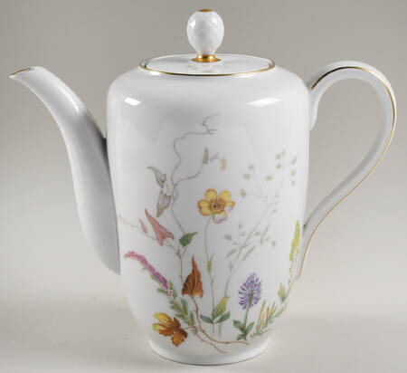 3656 (White) Coffee Pot & Lid